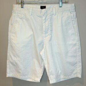 J. Crew Club White Men’s Cotton Chino Shorts
